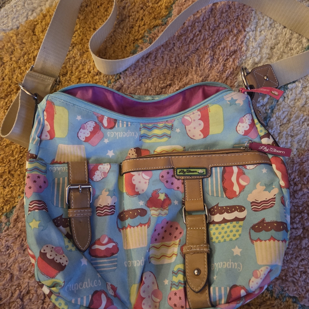 Lily Bloom Cupcake Delight Crossbody Bag